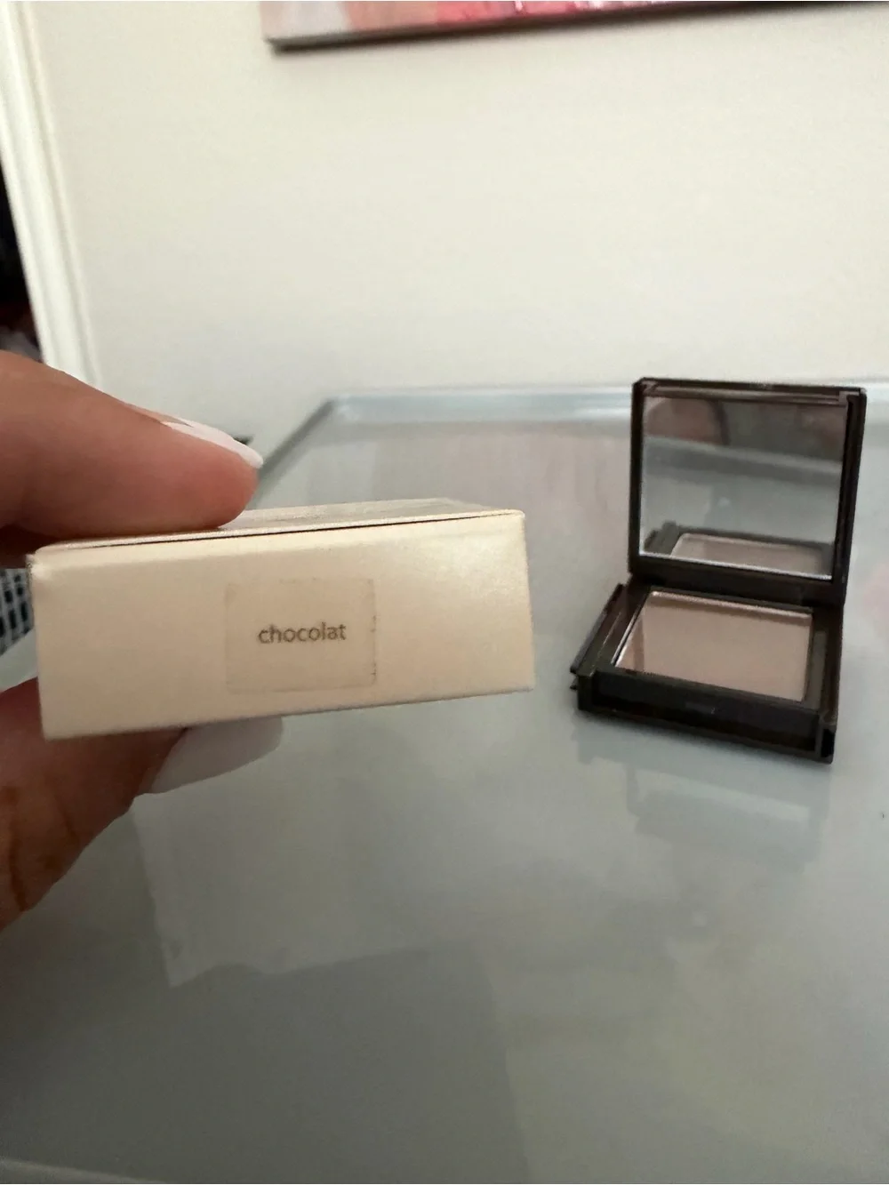 Jouer Powder Eyeshadow Chocolate Neutral Brown Taupe Compact Box Discontinued